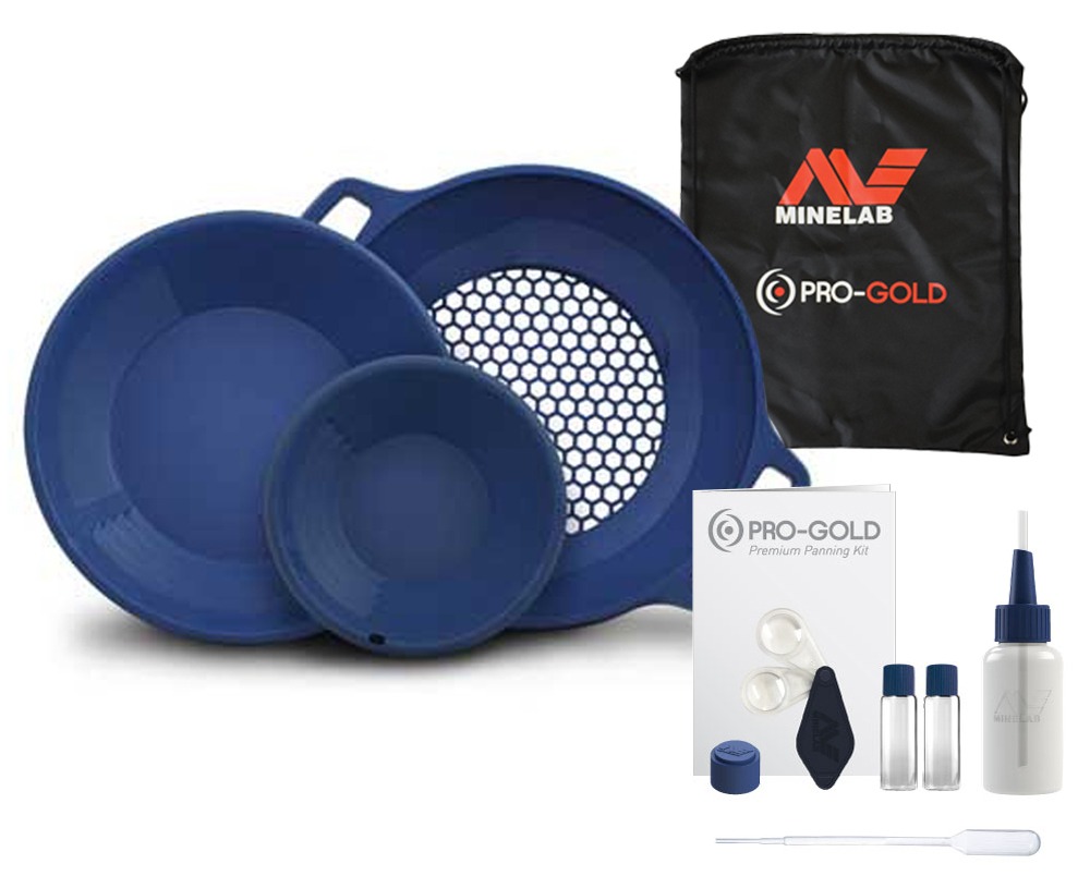 Minelab Pro-Gold Goldwaschpfannen-Set