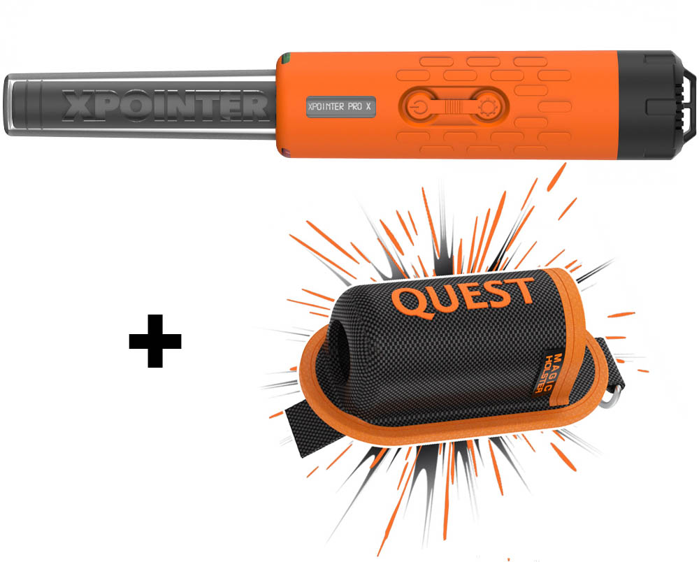 Quest XPointer Max Pinpointer mit Magic Holster