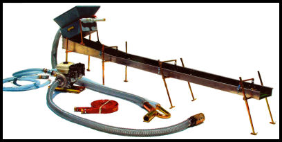 Keene 6 HP Power Sluice with 12 Foot Sluice Box