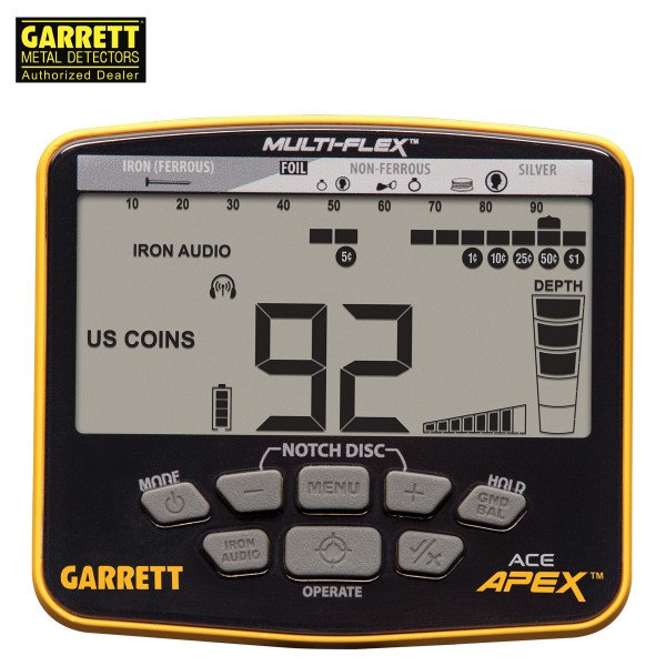 Garrett ACE APEX™ Raider |  Metalldetektor Set