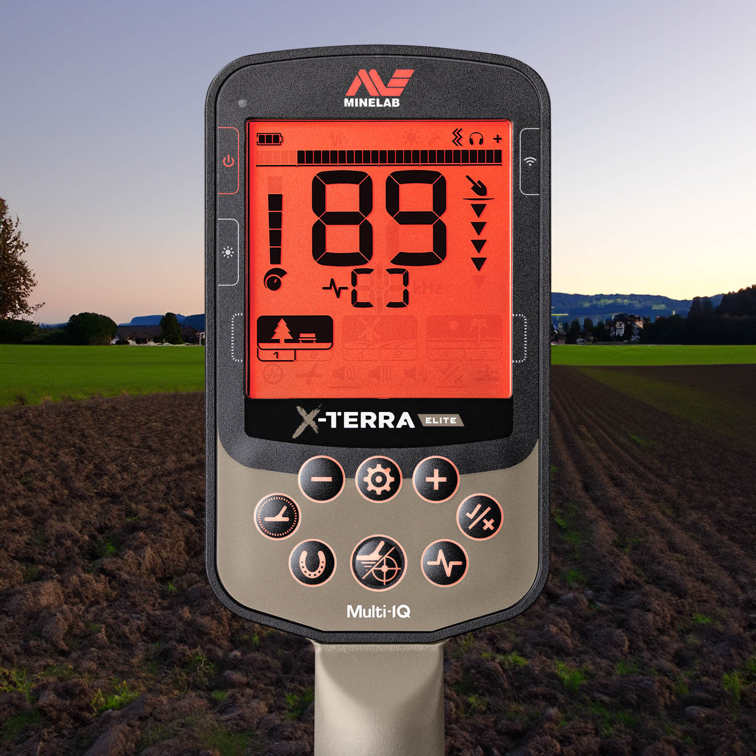 Minelab X-Terra Elite Metalldetektor Expedition Pack